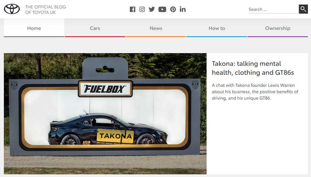 Takona and Toyota