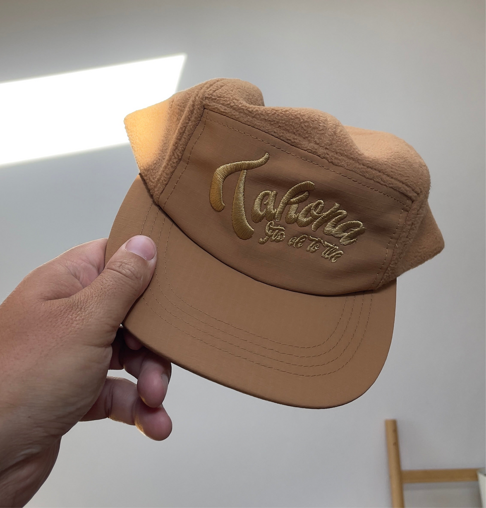 Takona Cursive fleece outdoor camper cap