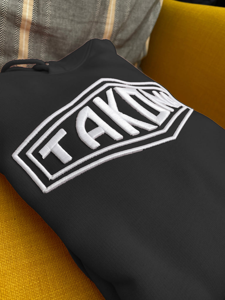 Takona Classic Logo 3D Embroidered Hoodie