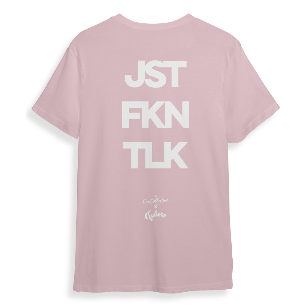 JST FKN TLK - Car Collective Colab Tee