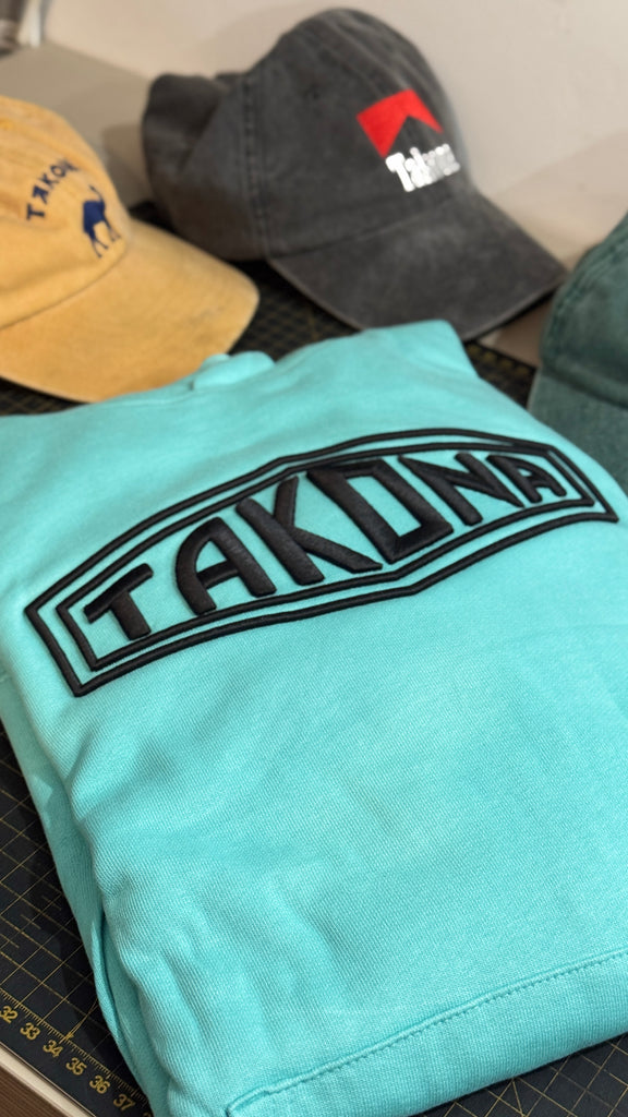 Takona Classic Logo 3D Embroidered Hoodie