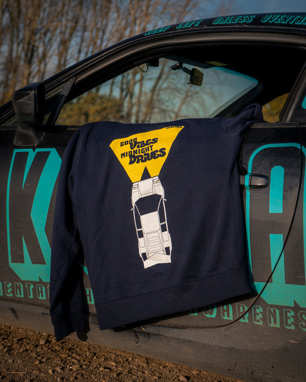 Countach Good Vibes Midnight Drives Hoodie
