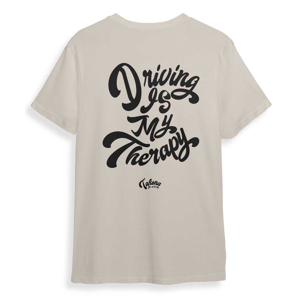 Driving is my Therapy tee.