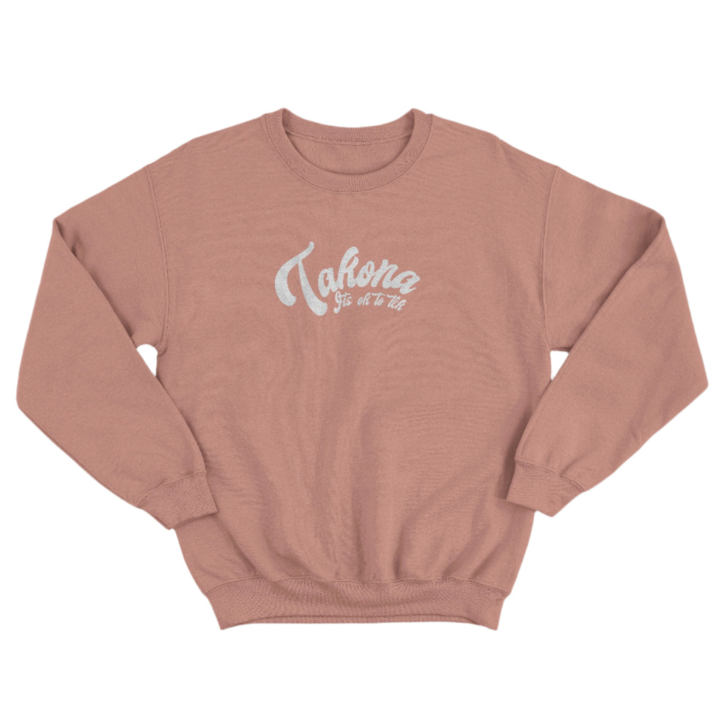 Takona Cursive Logo Sweatshirt