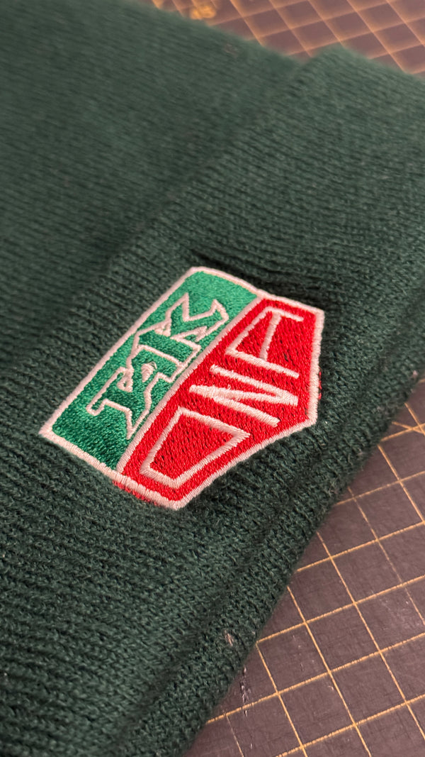 TAG Embroidered Beanie