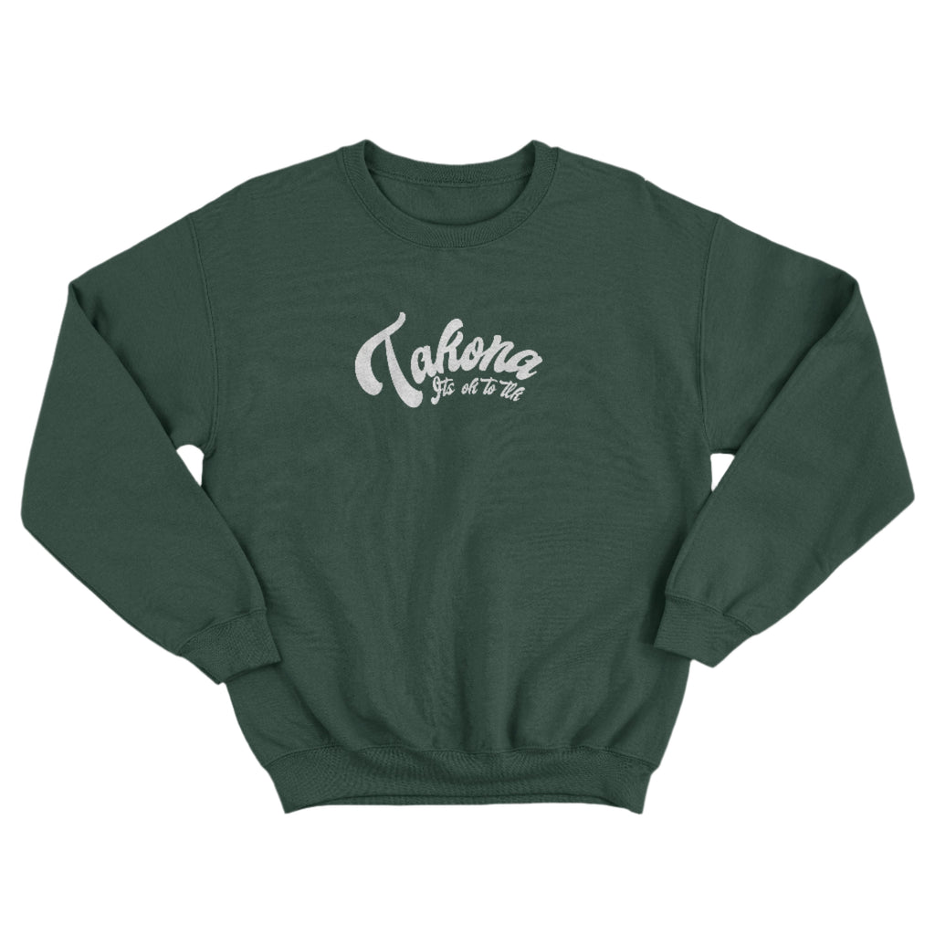 Takona Cursive Logo Sweatshirt