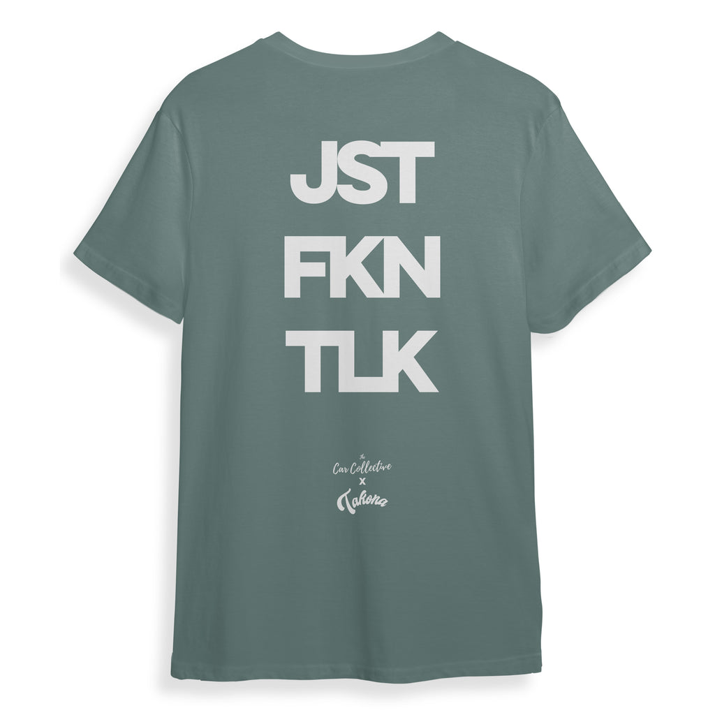 JST FKN TLK - Car Collective Colab Tee