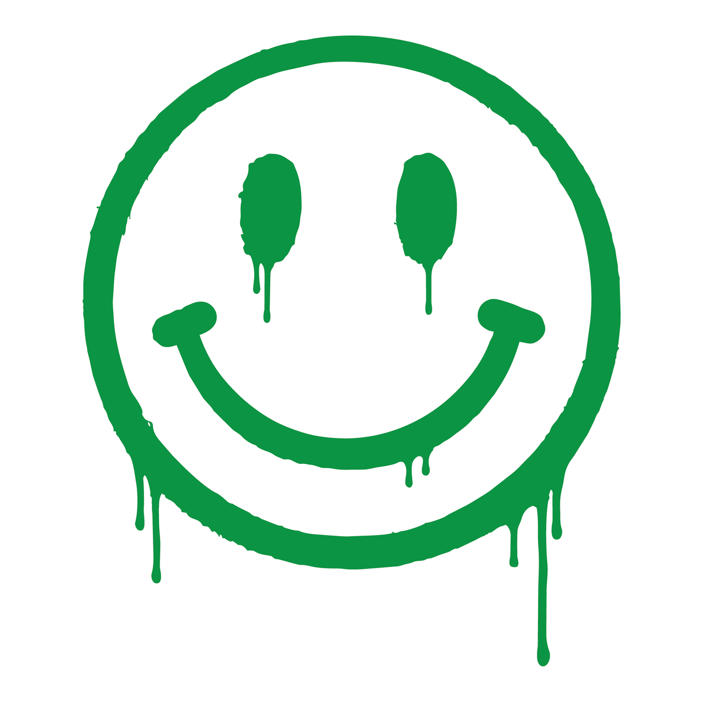 Happiest when driving Smiley Sticker