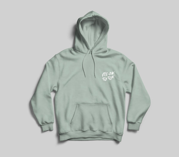 It’s Ok To Tlk paint style Hoodie