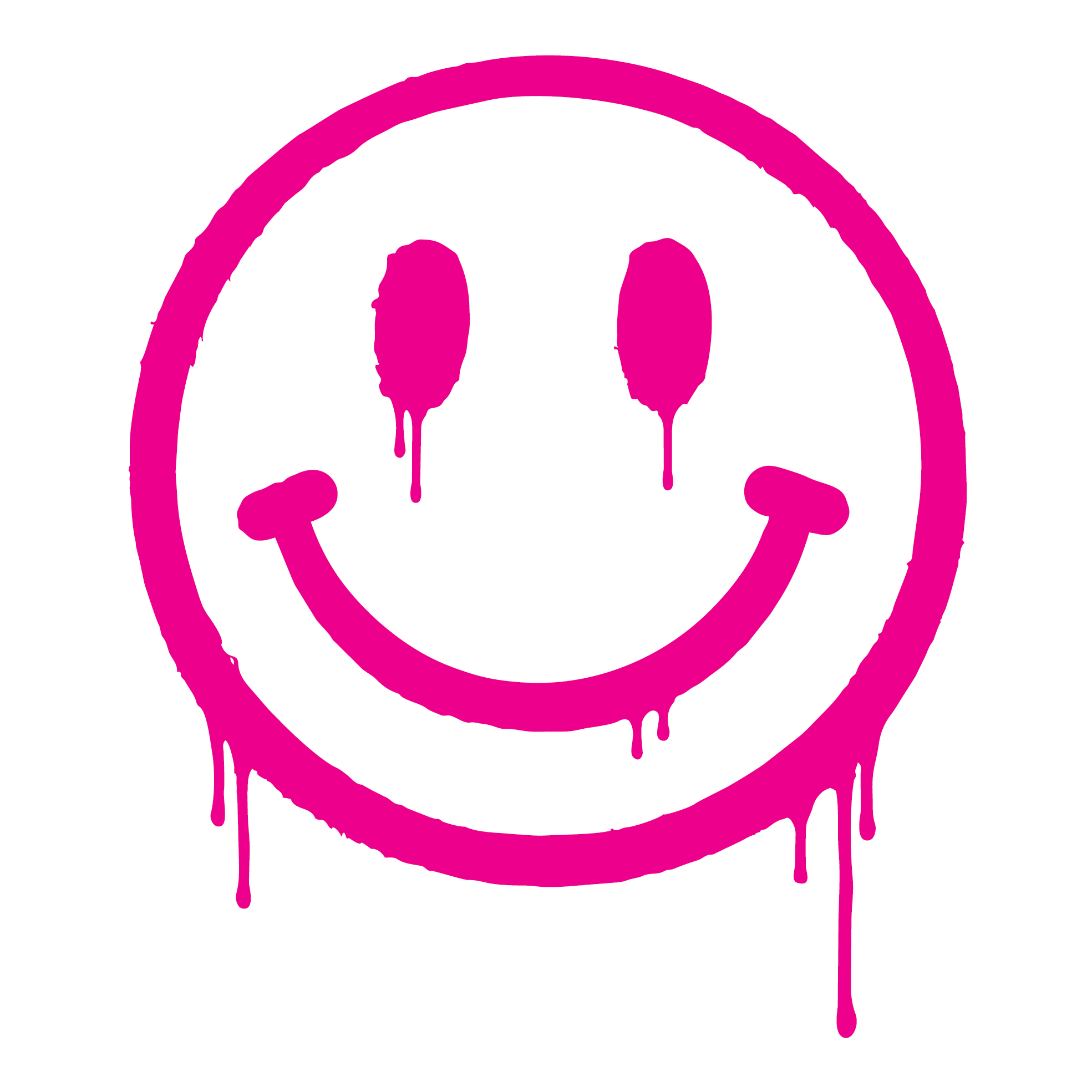 Happiest when driving Smiley Sticker