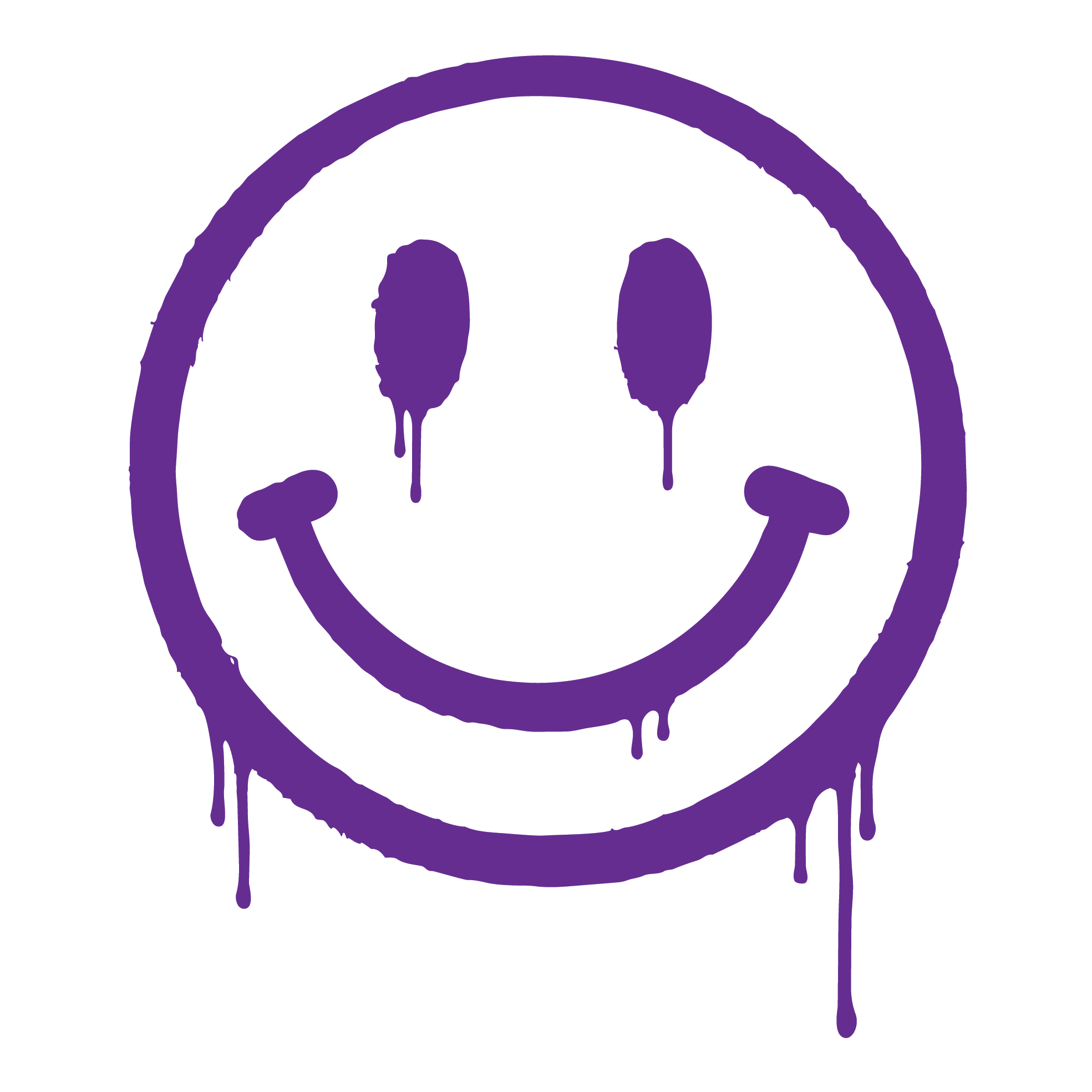 Happiest when driving Smiley Sticker