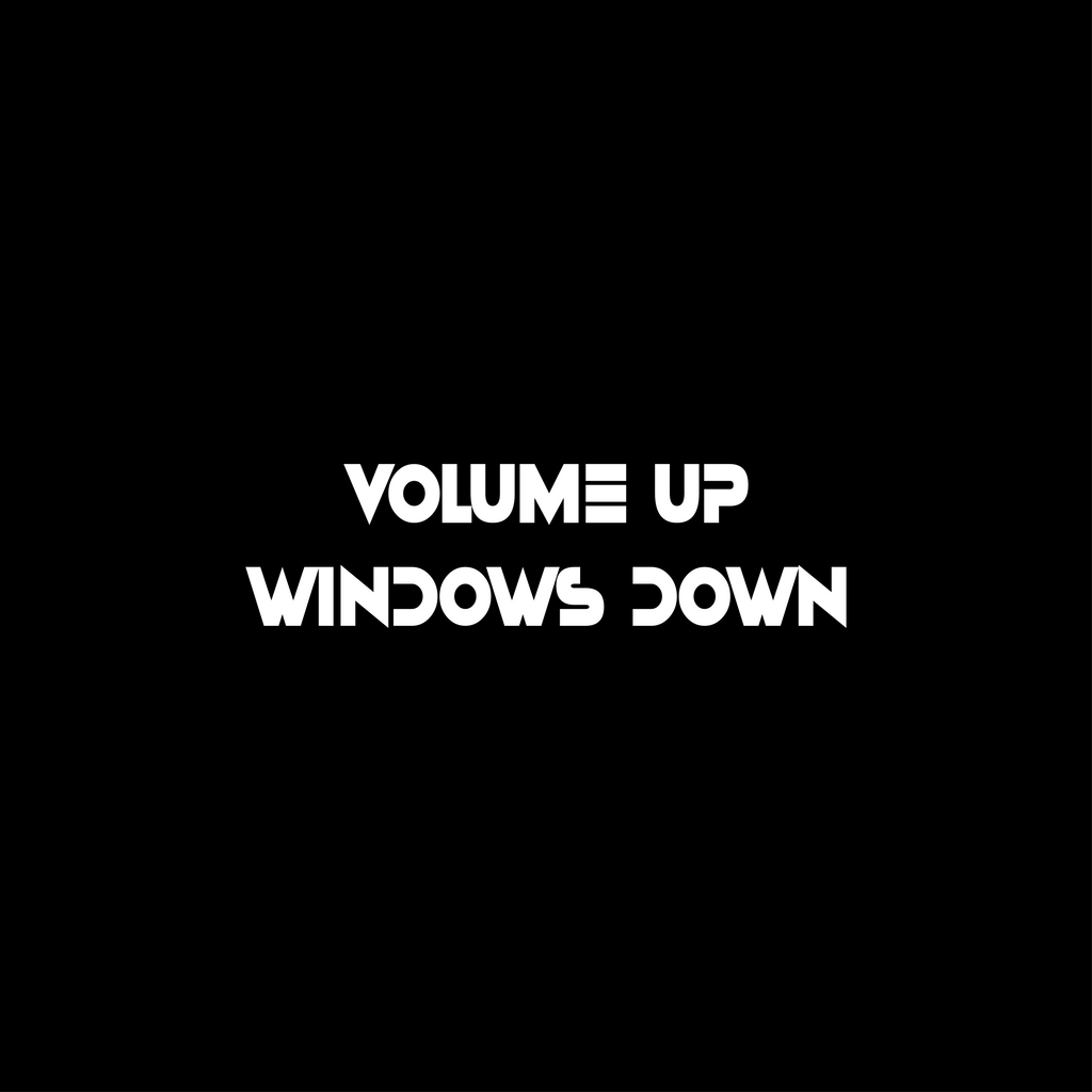 Volume Up Windows Down - Wing Mirror Sticker