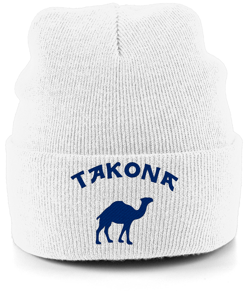 Camel Embroidered Beanie