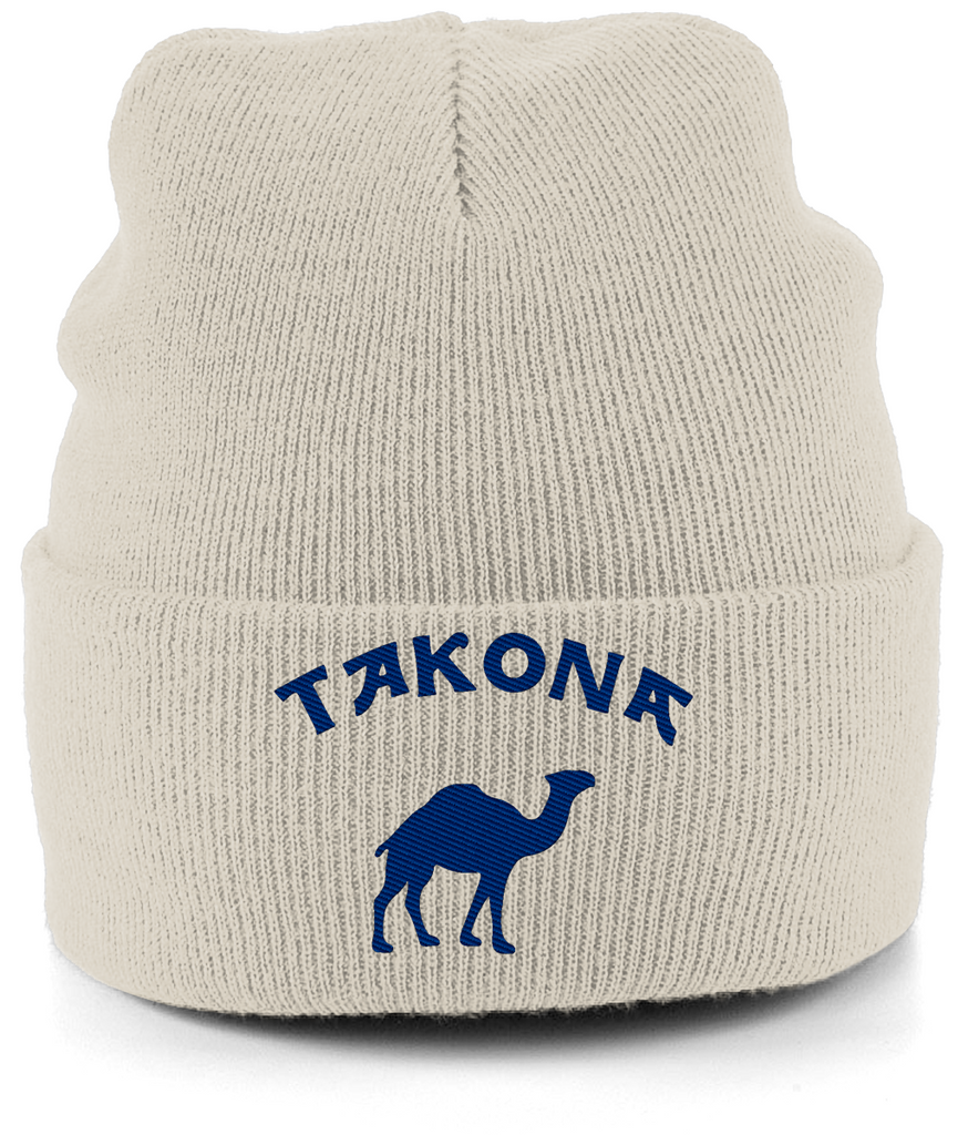 Camel Embroidered Beanie
