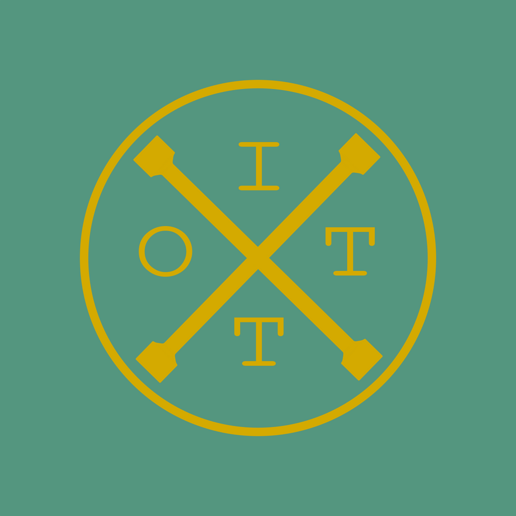 Takona IT'S OK TO TLK. Emblem Sticker