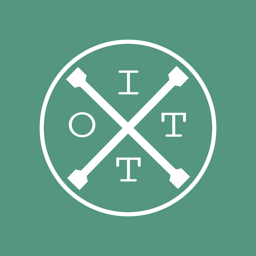 Takona IT'S OK TO TLK. Emblem Sticker