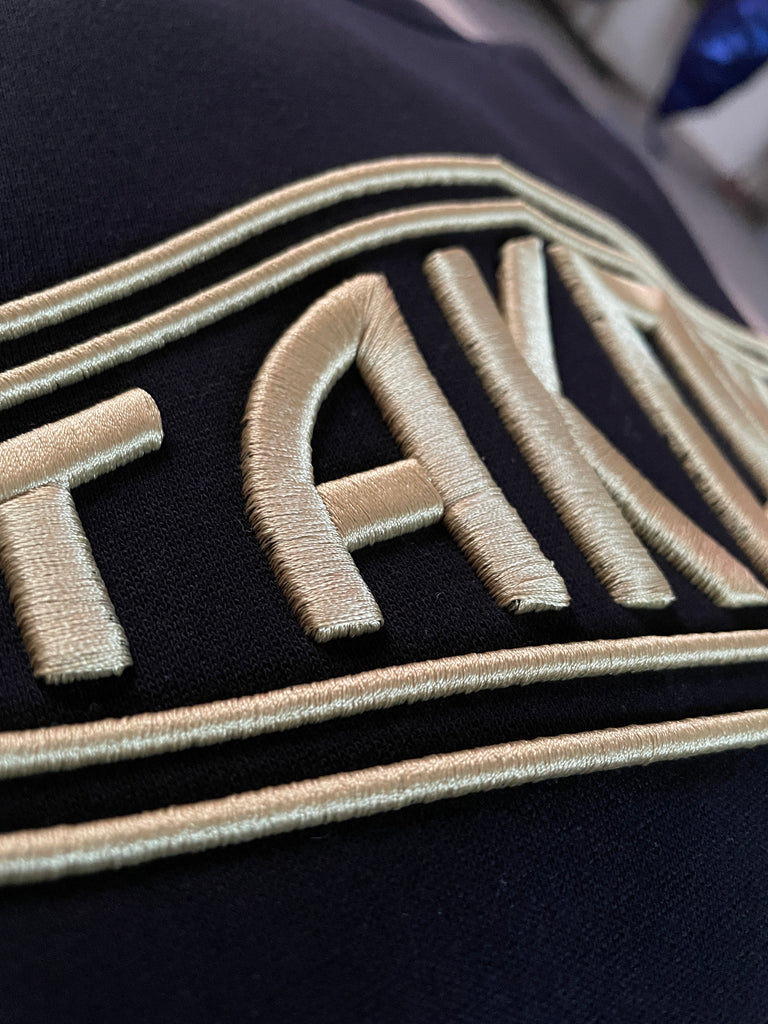 Takona Classic Logo 3D Embroidered Hoodie